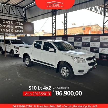 CHEVROLET S10 2.4 LT 4X2 CD 8V FLEX 4P MANUAL